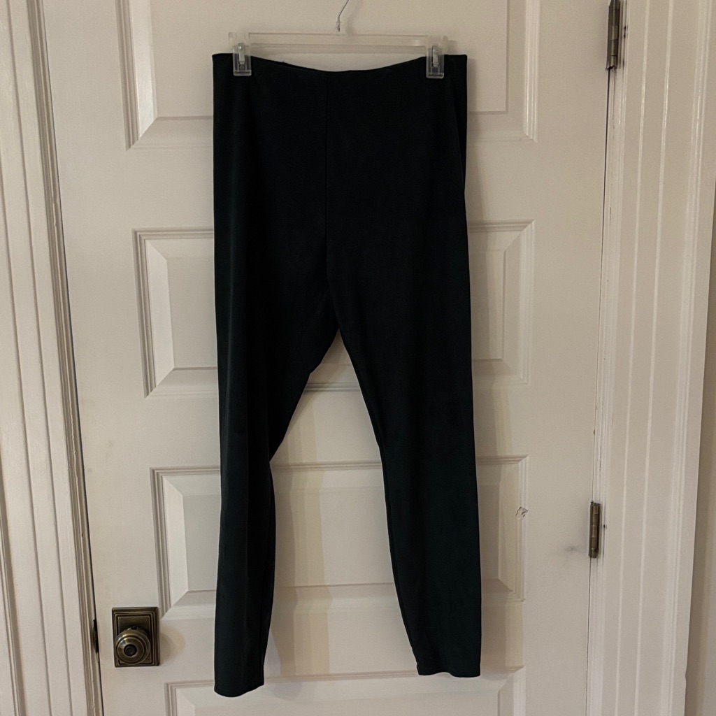Lysse Emerald Green Suede Leggings